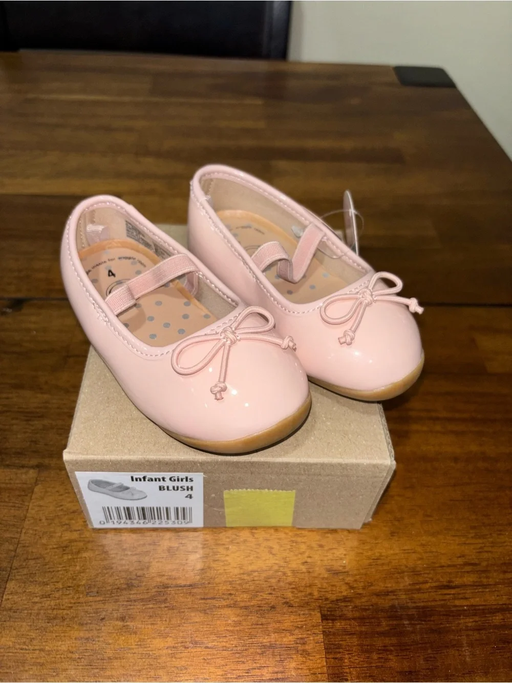 Infant Girls Blush Ballet Flats